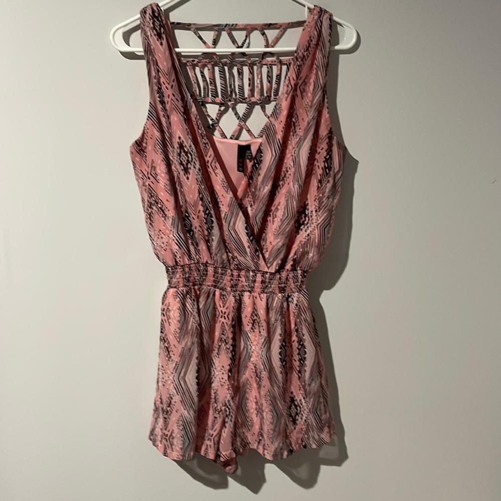 Short lined romper size M